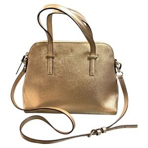 Kate Spade Gold Crossbody Bag